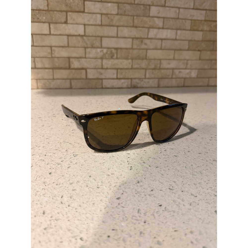 Ray-Ban RB4147 710/57 BOYFRIEND Havana Brown Polarized Sunglasses 3P 60mm
